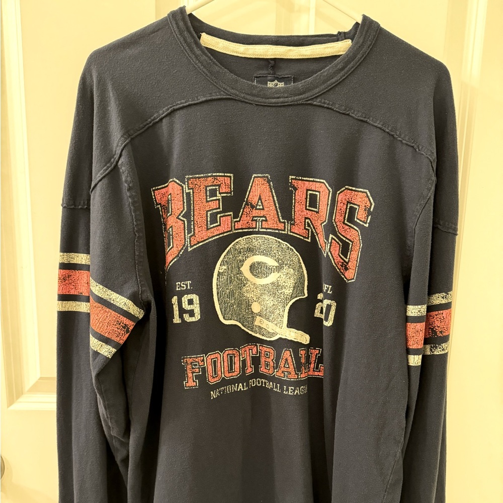 NFL Vintage Chicago Bears Men’s L Long Sleeve T Shirt.